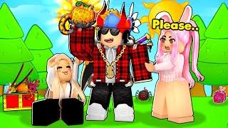 I Caught These 2 Gold Diggers Scamming... (ROBLOX BLOX FRUIT)