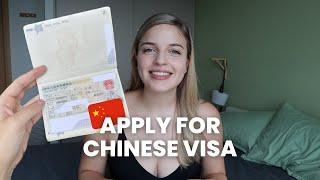 APPLY FOR CHINESE VISA IN 2023 - Application and collection process for a Chinese tourist visa