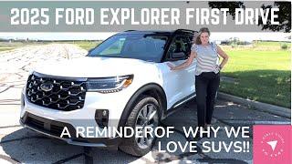 2025 Ford Explorer First Drive: New Tech, Fresh Design Reminds Us Why We Love SUVs