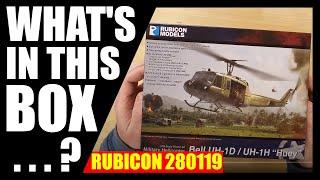 646 - Rubicon Models 280119 Bell UH-1D / UH-1H Huey in 1:56 Scale