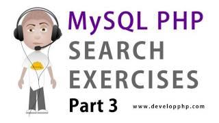 3. MySQL PHP Search Programming : SQL LIKE Syntax UNION and AS Alias with Filters Tutorial