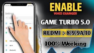 How to Install Game Turbo with Voice Changer on 8/9/9A/10 Models