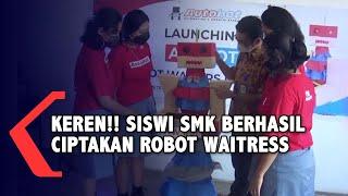 Hebat!! 4 Siswi SMK Ini Mampu Ciptakan Robot Waitress