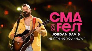 Jordan Davis – “Next Thing You Know” | CMA Fest 2024