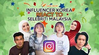 Influencer Korea React To Selebriti Malaysia