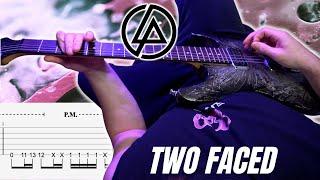 Linkin Park – Two Faced POV Guitar Cover | SCREEN TABS | NEW SONG 2024