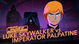 STAR WARS – GALAXY OF ADVENTURES: Luke vs. Imperator Palpatine – Aufstieg des Bösen | Star Wars Kids