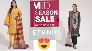 ethnic by outfitter sale 2021| ethnic summer sale 2021 uptp 50% off | ethnic unstitched sale 2021