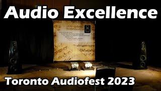 Acora Acoustics, SAT turntable, & D'Agostino pre/power - Audio Excellence, Toronto Audiofest 2023