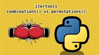 itertools permutations() vs combinations() - Learn the difference  with the best example