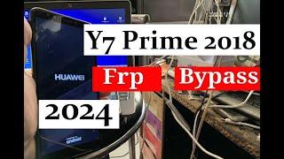 Huawei Y7 Prime 2018 LDN-L21 Google account frp bypass 2024 new method.  Gmail Lock New Trick 2024!