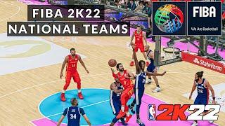 NBA 2K22 - FIBA INTERNATIONAL TEAMS PATCH - HOW TO DOWNLOAD AND INSTALL