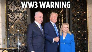 Donald Trump warns of World War 3 if he loses election as he meets Israeli PM Netanyahu