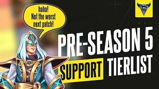 PALADINS SUPPORT TIERLIST!! | Pre-Season 5