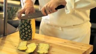 How to Dice a Pineapple - Tips and Tricks from Newbury College