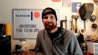 ADVERTISING FOR FALL CLEAN-UPS AND OUR PATREON PAGE!