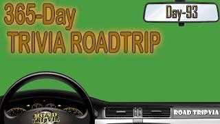 DAY 93 - 21 Question Random Knowledge Quiz - 365-Day Trivia Road Trip ( ROAD TRIpVIA- Episode 1112 )