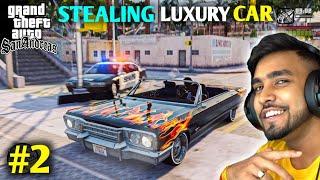 STEALING LUXURY CAR | GTA SAN ANDREAS GAMEPLAY #2 | #gta5 #technogamerz @TechnoGamerzOfficial