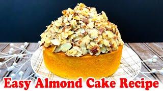 Easy Almond Cake Recipe