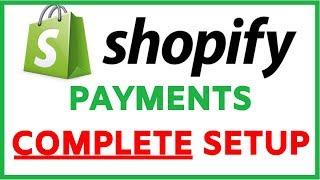 Shopify Payments Setup | Super SIMPLE Tutorial (Step by Step)