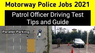 Motorway Police driving test complete guide - patrol officer jobs test 2021