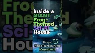 Inside a GIANT Frog-Themed Sci-Fi House! (Unreal Futuristic Home)