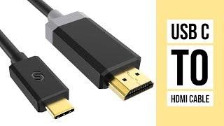 USB Type-C to HDMI Cable  ► Syncwire USB C to HDMI Cable ◄ HDMI to USB C Converter