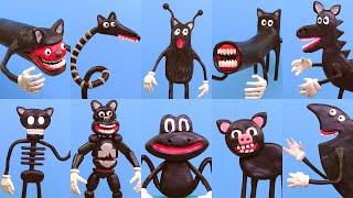 All Cartoon Cats with Clay  Trevor Henderson Creatures - Part 3