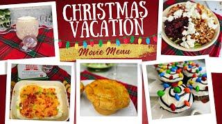 Christmas Vacation Movie Menu