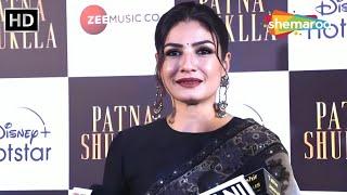 Raveena Tandon Steals The Show At 'Patna Shukla' Screening In A Gorgeous Saree #raveenatandon