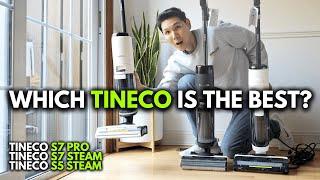 Which TINECO Wet Dry Vac is the BEST? S7 Pro vs S7 Steam vs S5 Steam