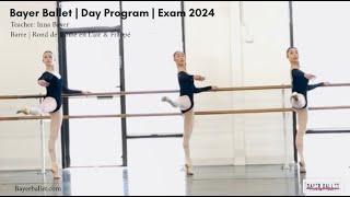 Bayer Ballet | Day Program Exam 2024 | Rond de Jambe en L'air & Frappe