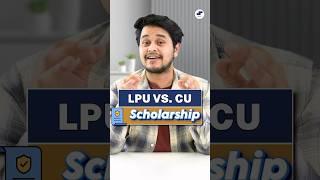 LPU Vs CU: MCA Scholarships 2024? MCA Admissions 2024 #mca #lpu #cu #admissions #shorts #viral