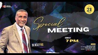 Special Meeting | Dr. Wesley Paul | 21/06/2024