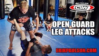 Open Guard Leg Attacks