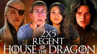 Regent- Aemond's In Charge?! [HOTD 2x5] First Time Watching HOUSE OF THE DRAGON SEASON 2 REACTION