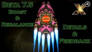 X4 Beta 7.5 Boost & Propulsion Rebalance: Detailed Analysis & Feedback