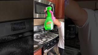 How to clean your gas stove? #clean #trending #youtubeshorts #kitchen #stove