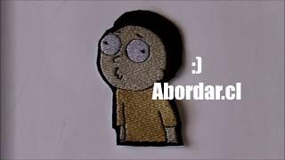 Abordar.cl - Bordado Morty Parche