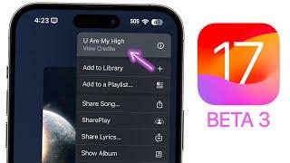 iOS 17 Beta 3 Released - What’s New?