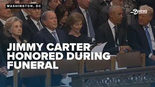 LIVE: Former President Jimmy Carter's State Funeral