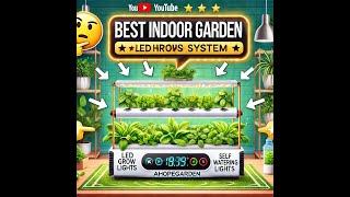 The Ultimate Indoor Gardening Companion: Ahopegarden Hydroponics System Review