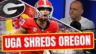 UGA Throttles Oregon - Josh Pate Rapid Reaction (Late Kick Cut)