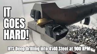 HTS DRILLING at 900 rpm is UNREAL (you need to see this)