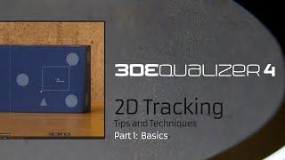 3DEqualizer4 [basic] - 2D Tracking: Part 1