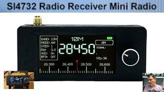 New :SI4732 0.5-108mhz Pocket Mini Radio LSB USB HF AM FM FM/AM VHF