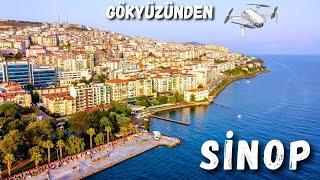 Gökyüzünden Sinop - Sinop Şehir Merkezi Havadan Görüntüler - Sinop Dron Çekimleri - Sinop Turu