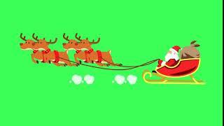 "Santa Claus Christmas animation" Royality free green screen effects free to use
