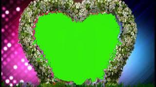 heart green screen with chroma key for edius 6 movie mixing & edditing