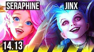 SERAPHINE & Camille vs JINX & Thresh (ADC) | Rank 8 Seraphine, 11/4/15 | VN Grandmaster | 14.13